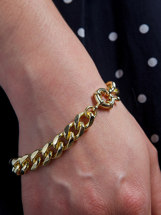 1140-#3-Gold-Plated-Link-Bracelet